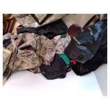Huge Lot of Luggage, and Wicker Bas...