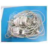 Container of Misc Apple Power supplys