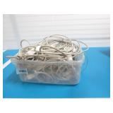 Container of Misc Apple Power supplys