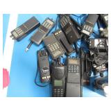 Lot of Misc Hand Held Radios, Sony Camera ect (may or may not be working)