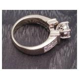 *2.75 Carat Composite Cluster Diamond Ring in 18k Gold
