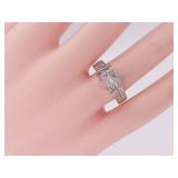 *2.75 Carat Composite Cluster Diamond Ring in 18k Gold