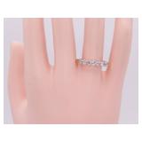 Sparkling 1.0 Carat Diamond Estate Ring in 14k Gold