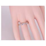 Sparkling 1.0 Carat Diamond Estate Ring in 14k Gold