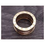 BVLGARI B.zero1 Four-Band Estate Ring in Yellow Gold