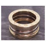 BVLGARI B.zero1 Four-Band Estate Ring in Yellow Gold