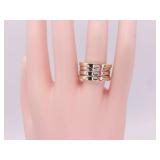 BVLGARI B.zero1 Four-Band Estate Ring in Yellow Gold