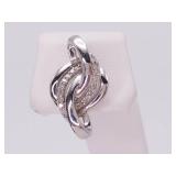 Beautiful Diamond Estate Earrings