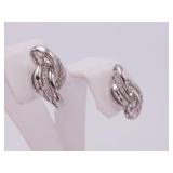 Beautiful Diamond Estate Earrings