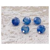 Natural Blue Sapphire Gemstone Lot