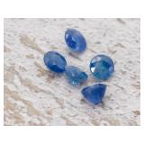 Natural Blue Sapphire Gemstone Lot