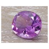 Natural Brazilian Amethyst Gemstone; Custom Cut