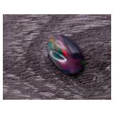 Natural Intense Black Welo Opal Gemstone