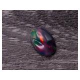Natural Intense Black Welo Opal Gemstone