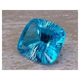 Large, Natural Fancy Cut Starburst Topaz Gemstone