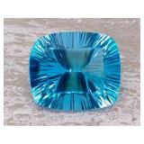 Large, Natural Fancy Cut Starburst Topaz Gemstone