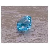Natural Fancy Cut Swiss Blue Topaz