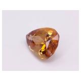 Natural Golden Topaz Gemstone