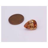 Natural Golden Topaz Gemstone