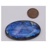 Large, Natural Blue Labradorite Gemstone