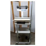 Health-o-meter Balance Beam Baby Scale On Cart With IV Pole - Good Condition!