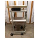 Health-o-meter Balance Beam Baby Scale On Cart With IV Pole - Good Condition!