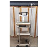 Health-o-meter Balance Beam Baby Scale On Cart With IV Pole - Good Condition!