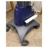 WOW MSRP $4000 Ergotron StyleView Industrial Grade Mobile Laptop Or Stand Up/Sit Computer Workstation Height Adjustable Platform Medical COW Cart - Electronics Not Included! No Key!