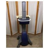 WOW MSRP $4000 Ergotron StyleView Industrial Grade Mobile Laptop Or Stand Up/Sit Computer Workstation Height Adjustable Platform Medical COW Cart - Electronics Not Included! #2 No Key!