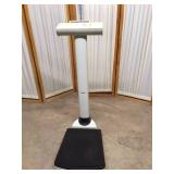 MSRP $600 Seca 703 Wireless Transmission Digital 660lb Bariatric Column Scale W/Height Rod, Power Supply & BMI Function Excellent & Working! Great For Shipping Packages Too!