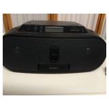 Sony ZS-S2iP CD Boombox for iPod - Works - Antenna Broken