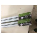 Hoffman Tape-On Terminal Connectors and 2 New Packages Hickory Hardware P1750/20-W Side-Mount White Cabinet Drawer Slides
