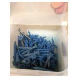 Buildex Tapcon Concrete Anchors and Electro-Galvanized Roofing Nails