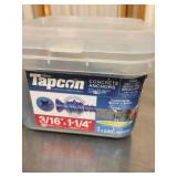 Buildex Tapcon Concrete Anchors and Electro-Galvanized Roofing Nails