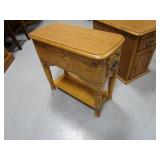 (2) End Tables 25"x15"x21" & 25"x12"x23"