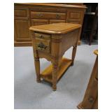 (2) End Tables 25"x15"x21" & 25"x12"x23"