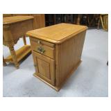 (2) End Tables 25"x15"x21" & 25"x12"x23"