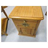 (2) End Tables 25"x15"x21" & 25"x12"x23"