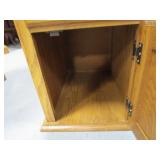 (2) End Tables 25"x15"x21" & 25"x12"x23"