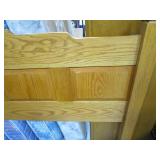 King Size Solid Wood Headboard, Footboard, Side Rails