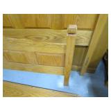 King Size Solid Wood Headboard, Footboard, Side Rails