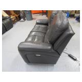 Lay-Z-Boy Power Reclining Leather Loveseat