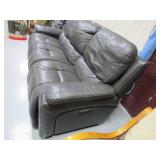 Lay-Z-Boy Power Reclining Leather Couch