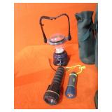 Ducks Unlimited Backpack Picnic Set, Tree Stand Pad, Flashlights