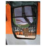 Ducks Unlimited Backpack Picnic Set, Tree Stand Pad, Flashlights