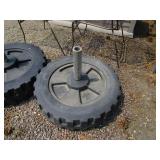 (2) Dock Wheels