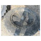 (2) Dock Wheels