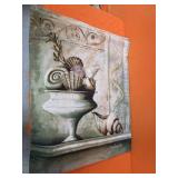 Mirror, Fabric Wall Hanging, Dave Barnhouse Picture "Once In A Lifetime"