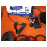 Exercise Items & Stadium Seat