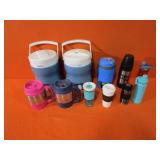 Water Coolers, Cups, Water Bottles